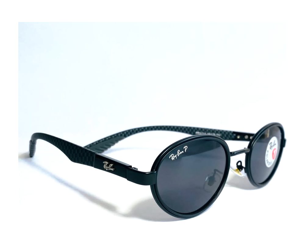 Lentes de sol Redondo carbono: redondo de metal con mica gris