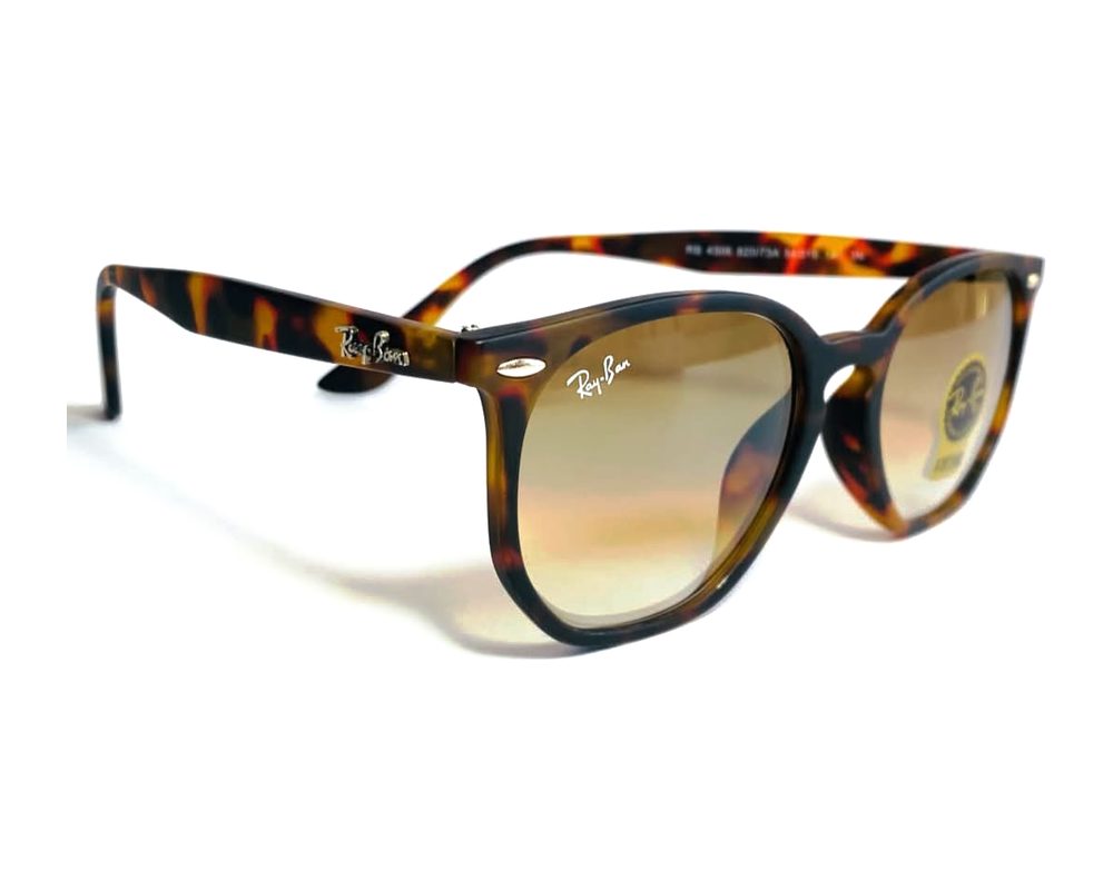Lentes de sol Redondo carey: redondo de acetato con mica marrón degradé