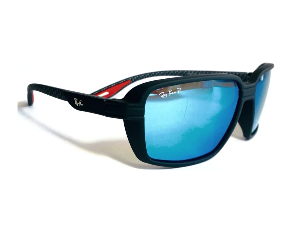Lentes de sol Deportivo racing: deportivo de tr90 con mica azul espejado