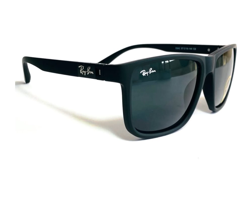 Lentes de sol Wayfarer clásico: wayfarer de acetato con mica gris