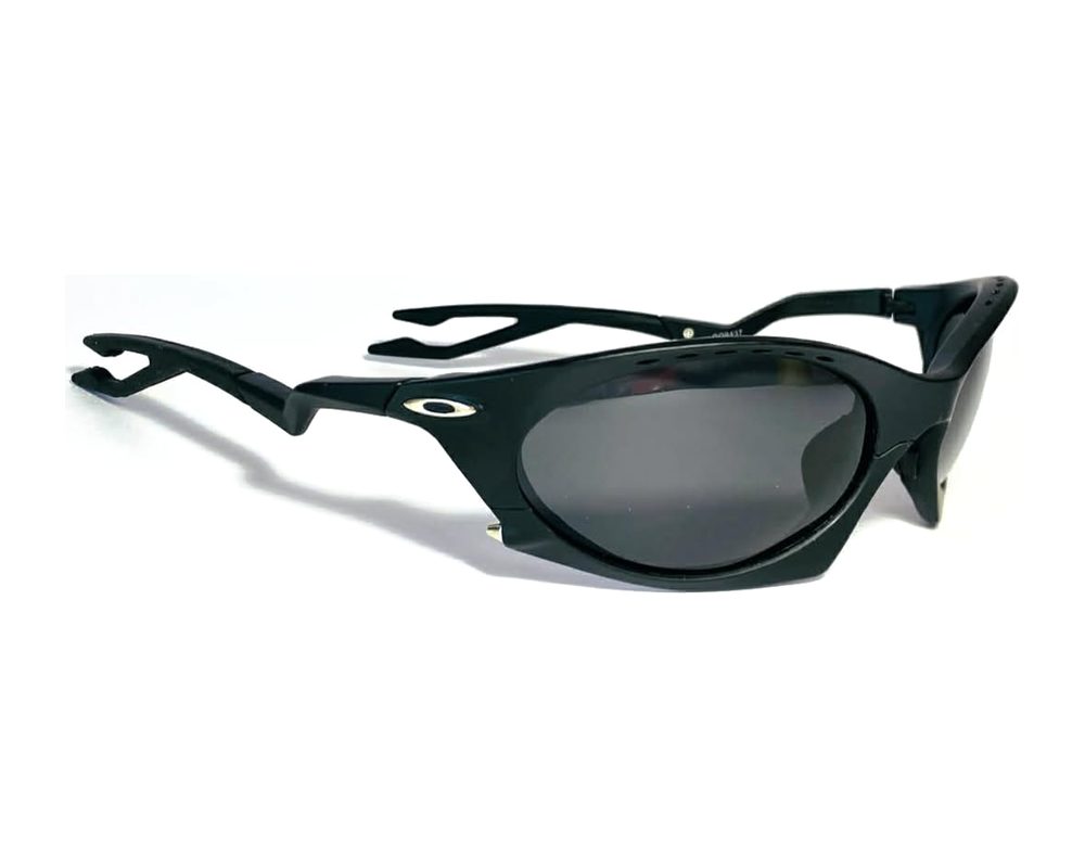Lentes de sol Deportivo negro: deportivo de tr90 con mica gris
