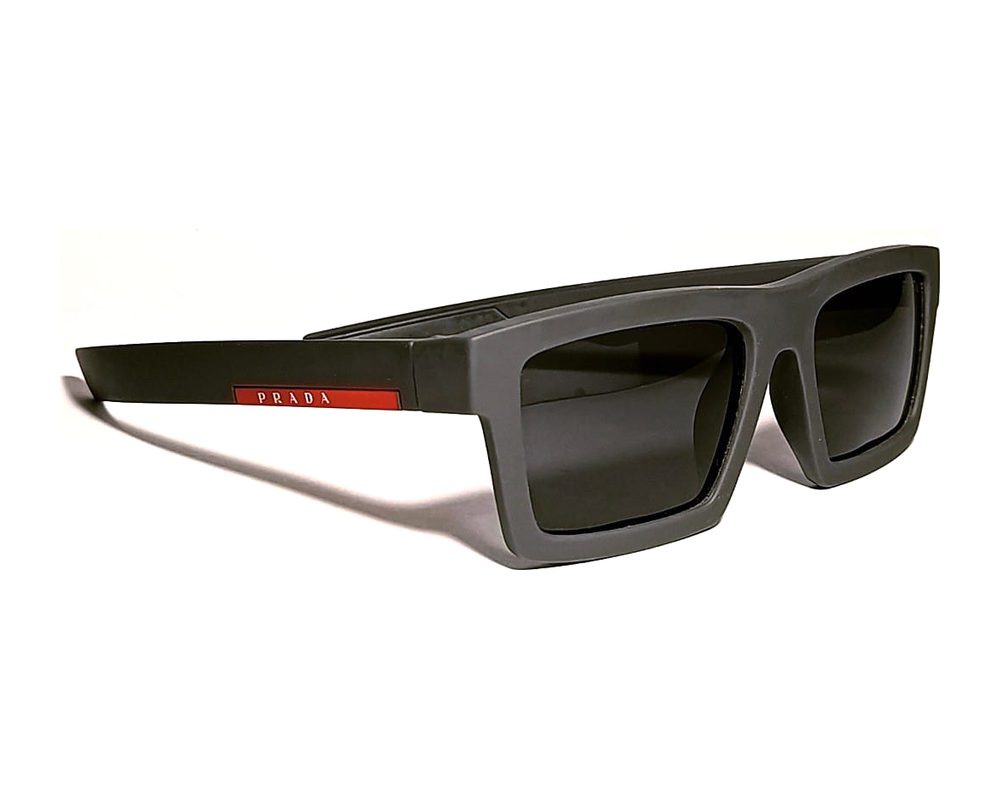 Lentes de sol Cuadrado topo: cuadrado de acetato con mica marrón