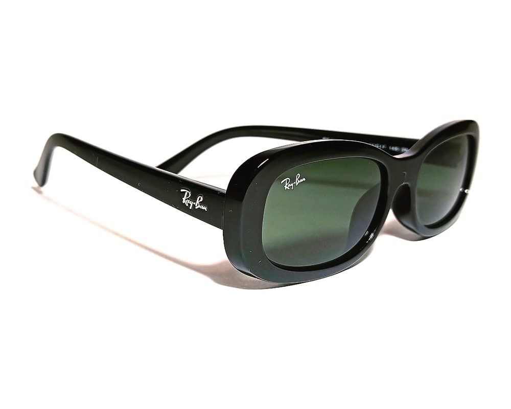 Lentes de sol Ovalado verde: ovalado de acetato con mica verde